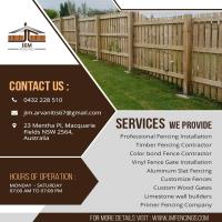 Vinyl Fence | J & M Fencing image 1